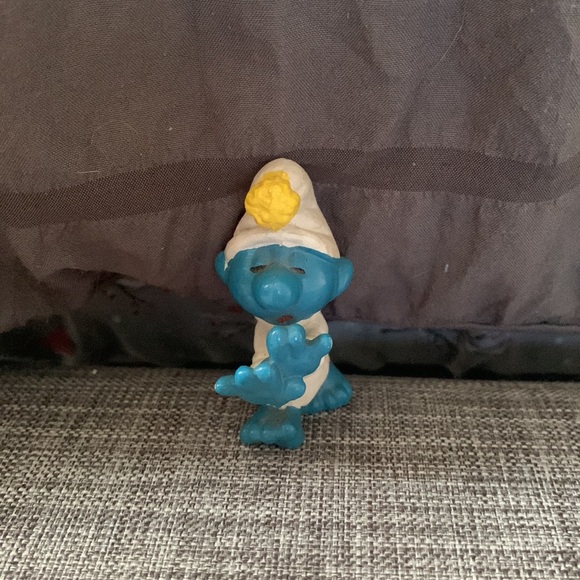 Colorful Kids Toy Set, Elmo Grover Smurfs - Picture 4 of 7